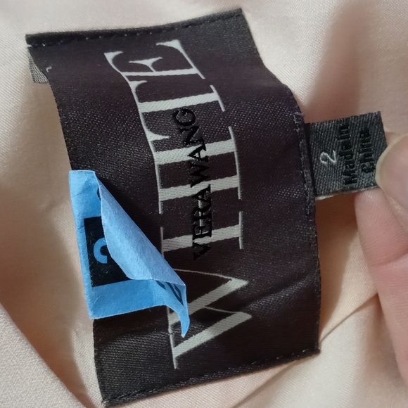 White by Vera Wang formal dress - Picture 5 of 5